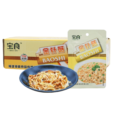 宝食油焖金针菇宏绿福建特产泡菜