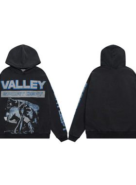 Vale Forever VALLEY Vale WatchDog Hoodie欧美潮牌时尚卫衣帽衫