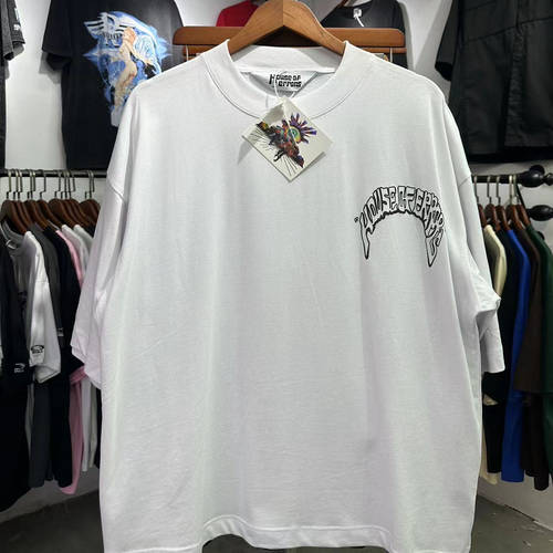 美式小众潮牌house of errors真理之眼短袖男女ins高街春夏季T恤