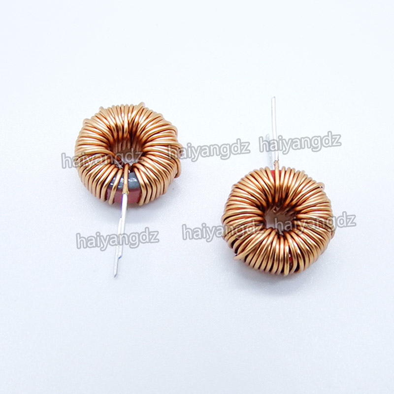 13mm T50-2-22UH 3A 0.6线 红灰环电感 用于TPA3116D2数字功放机