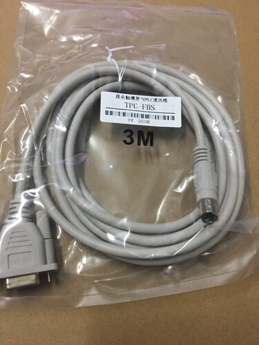 昆仑触摸屏与PLC通讯线TPC-FX FBS TPC-DVP FP0 CP1H 1E S7200