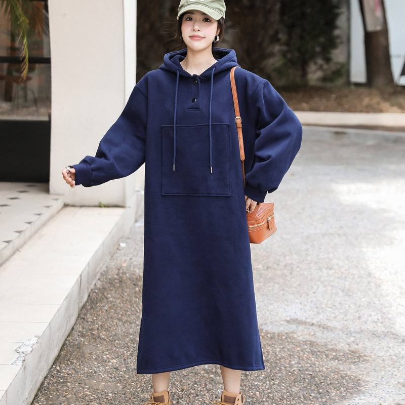 连帽卫衣女宽松外套上衣