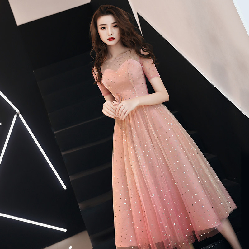 Evening dress fairy banquet temperament Xian Qi Dream Pink Usually temperament Bridesmaid Dresses Littlein the Women's clothing/Boutique , Wedding/Cheongsam/Formal dress , Formal dress/Evening  category - from Buy2taobao.com to provide professional Taobao agent buy service
