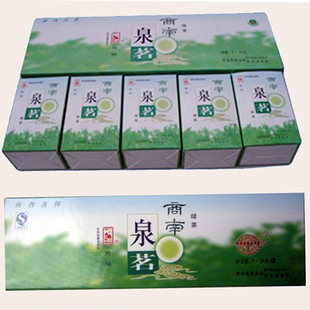 商南泉茗 陕西名茶 双山牌 特级毛尖茶 超值热卖茶叶特产绿茶条形