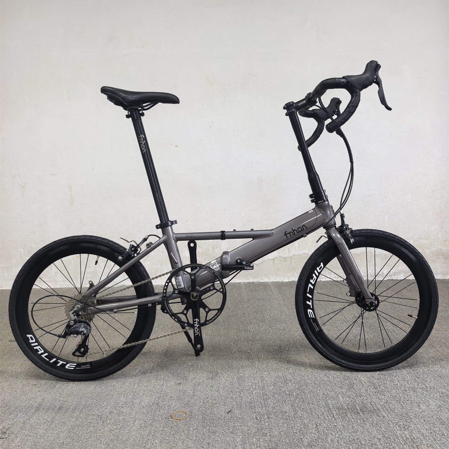 FNHON风行折叠车YAD2018铝合金20寸22寸圈刹mosoon 9速10速变速
