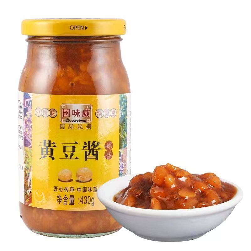 国味威黄豆酱430g 家用实惠装不辣拌饭炒菜拌面蒸鱼调味大豆酱,粮油调味/速食/干货/烘焙,豆瓣酱/豆酱/黄豆酱,淘宝优惠券,粉丝福利购,淘宝优惠卷
