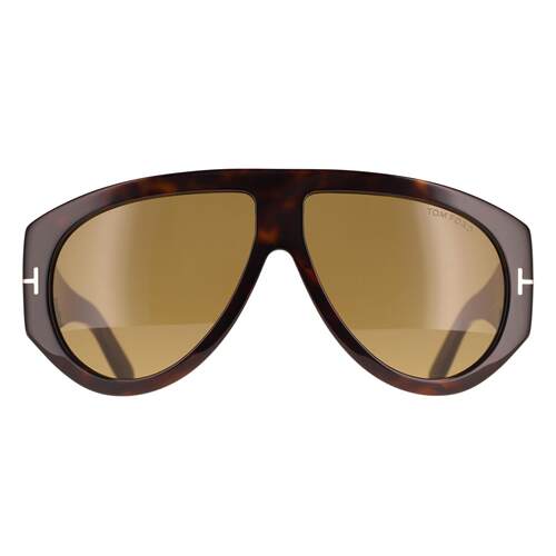 TOMFORD汤姆福特墨镜太阳眼镜Bronson FT1044 52N深棕色绿色
