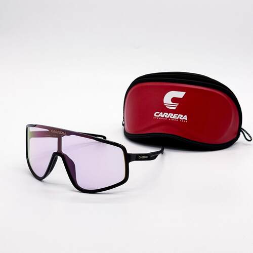 Carrera卡雷拉4017 S 807TE太阳眼镜墨镜黑色紫色中性盾形眼镜