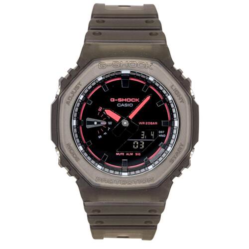 CASIO卡西欧G Shock数字的黑色表盘石英GA 2100K 5A 200M男士手表