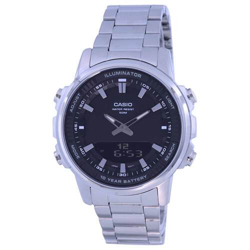 CASIO卡西欧Enticer世界时Telememo闹钟Stopwatch Timer AMW880D
