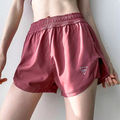 防走光高腰舞蹈瑜伽裤 速干跑步健身裤 女宽松休闲百搭夏季 运动短裤