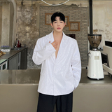 蔡徐坤明星同款亮片炸街闪亮西装外套男黑色西服潮流H2025P130，男装西服，星座1114（原A254）