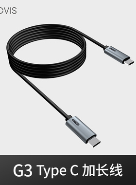 GOOVIS G3 Max专用双Type-C定制加长线 DP视频线