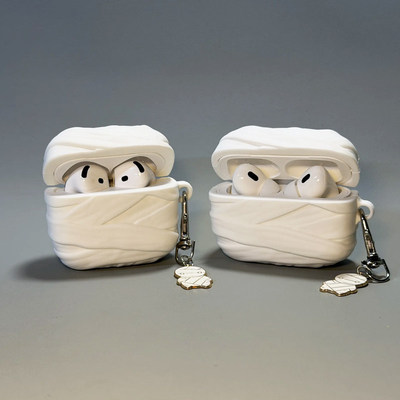 木乃伊绷带适用vivotws3i保护套vivotws3e蓝牙耳机壳iqootws1i保护壳vivotwsa3盒硅胶vivotws1e个性iqootws1e