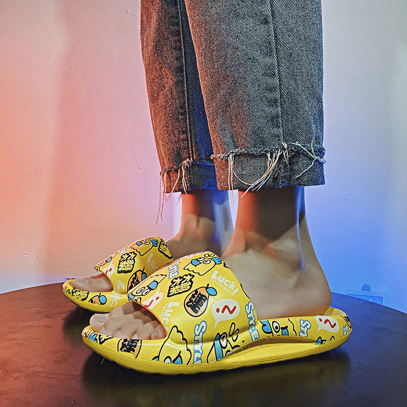椰子拖鞋男夏季户外穿潮流踩屎感面包一字拖防滑凉鞋越南沙滩凉拖|ruв категории Мужская обувь, тапочки - от Buy2taobao.com для оказания профессиональной услуги покупки агента Taobao