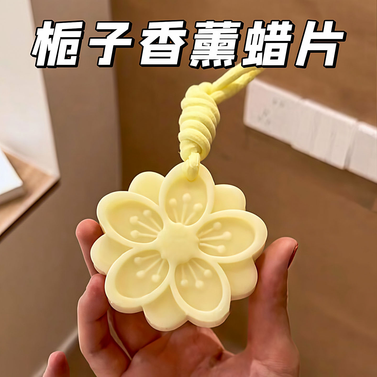 栀子衣柜香薰蜡片持久留香除味