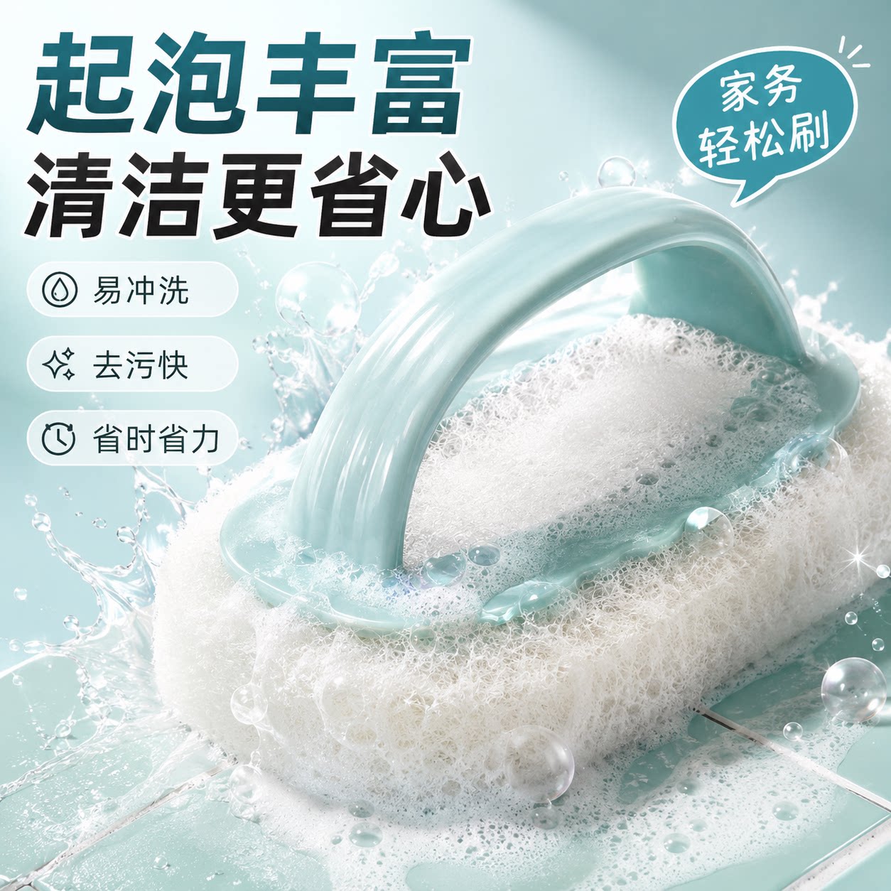 厨房浴室两用去污清洁刷
