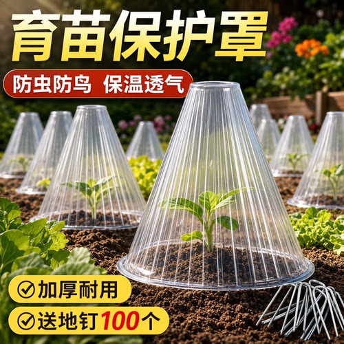 蔬菜育苗防虫防鸟保温防霜罩