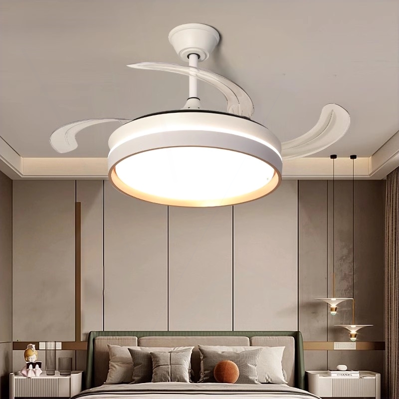 护眼隐形风扇灯2025年新款吊吸顶