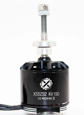 珠海枭鹰 多槽极固定翼外转无刷电机XS5232(6060)电机24N22P