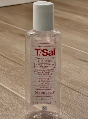 【保税】Neutrogena露得清TSal水杨酸抑头屑控油洗发水133ml 宿星