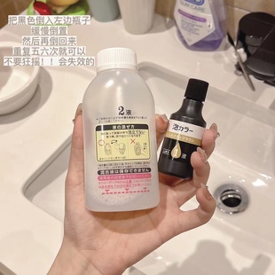 纯植物泡泡染发膏 花王liese泡沫染发剂 25年新款 宿星 保税