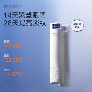 熬夜底气!943熬夜唤醒眼霜/熬夜精华 淡化黑眼圈改善细纹 宿星