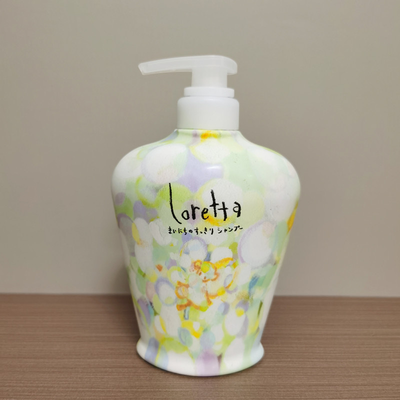 日本Loretta洛丽塔 沙龙专用 清爽舒适洗发水头皮清洁600ml