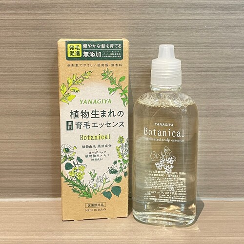 日本YANAGIYA柳屋植物精华液发根营养液140ml温和无香低刺激