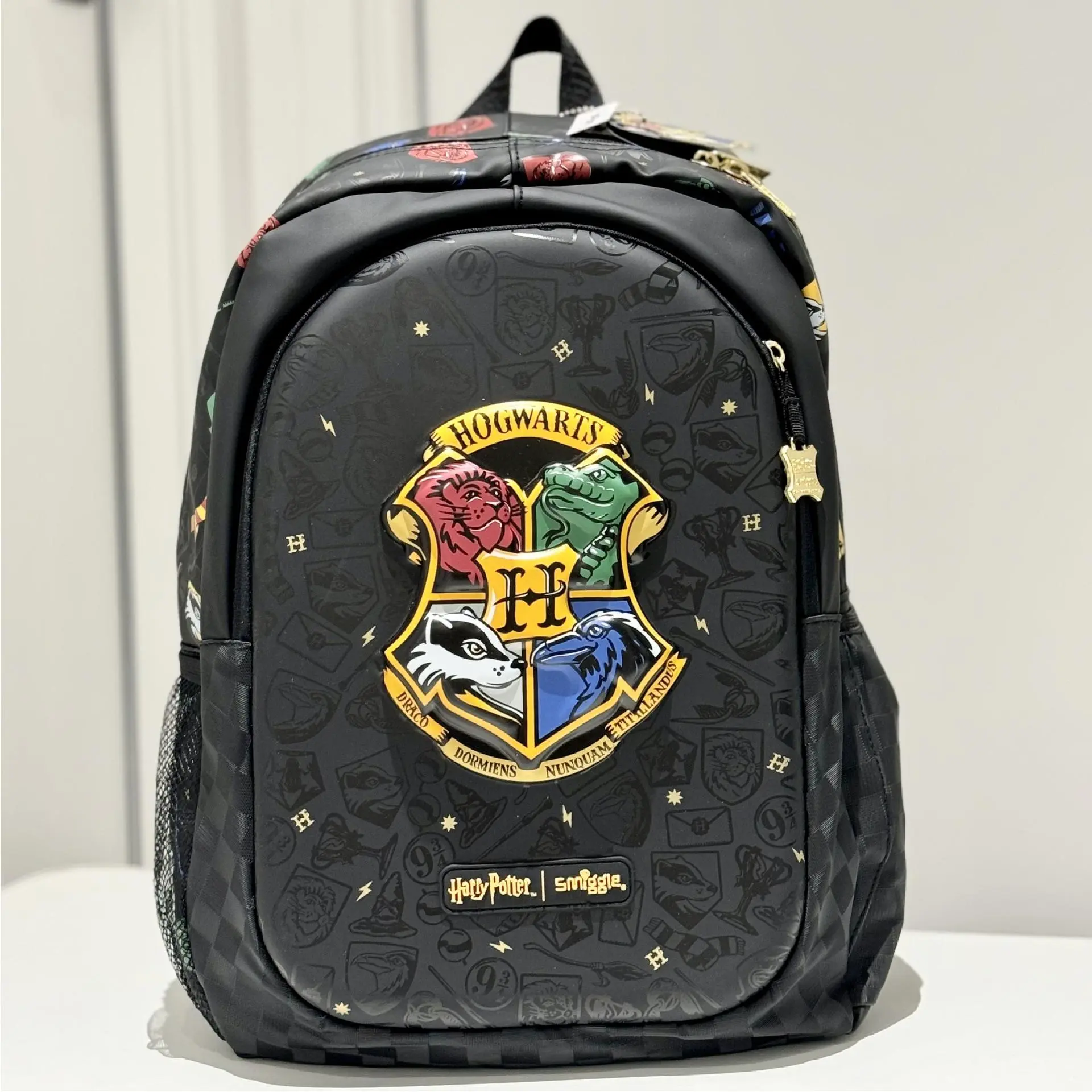 澳洲Smiggle书包1-6年级学生双肩哈利波特大号减压背包多功能礼品