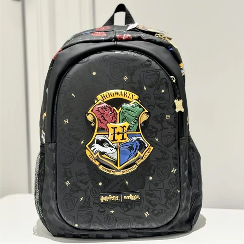 澳洲Smiggle书包1-6年级学生双肩哈利波特大号减压背包多功能礼品