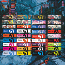 适用于Rays Gram Lights 57DR/57CR轮毂辐条贴纸汽车反光贴纸7640