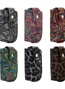 适用Ploom X腰果花纹皮套带挂绳时尚防摔壳ploomX advanced保护套