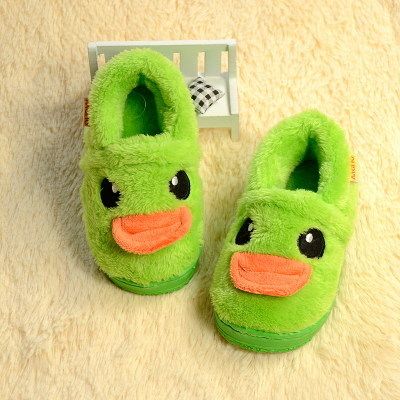 Pantoufles enfants en suède - Ref 1011212 Image 4