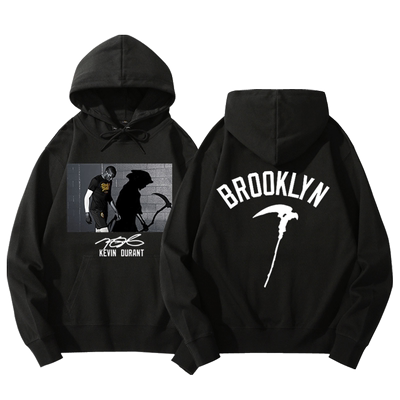 死神杜兰特篮球运动卫衣潮牌外套