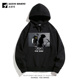 美式 加绒连帽卫衣男死神杜兰特KD篮球运动训练青少年潮牌外套秋冬