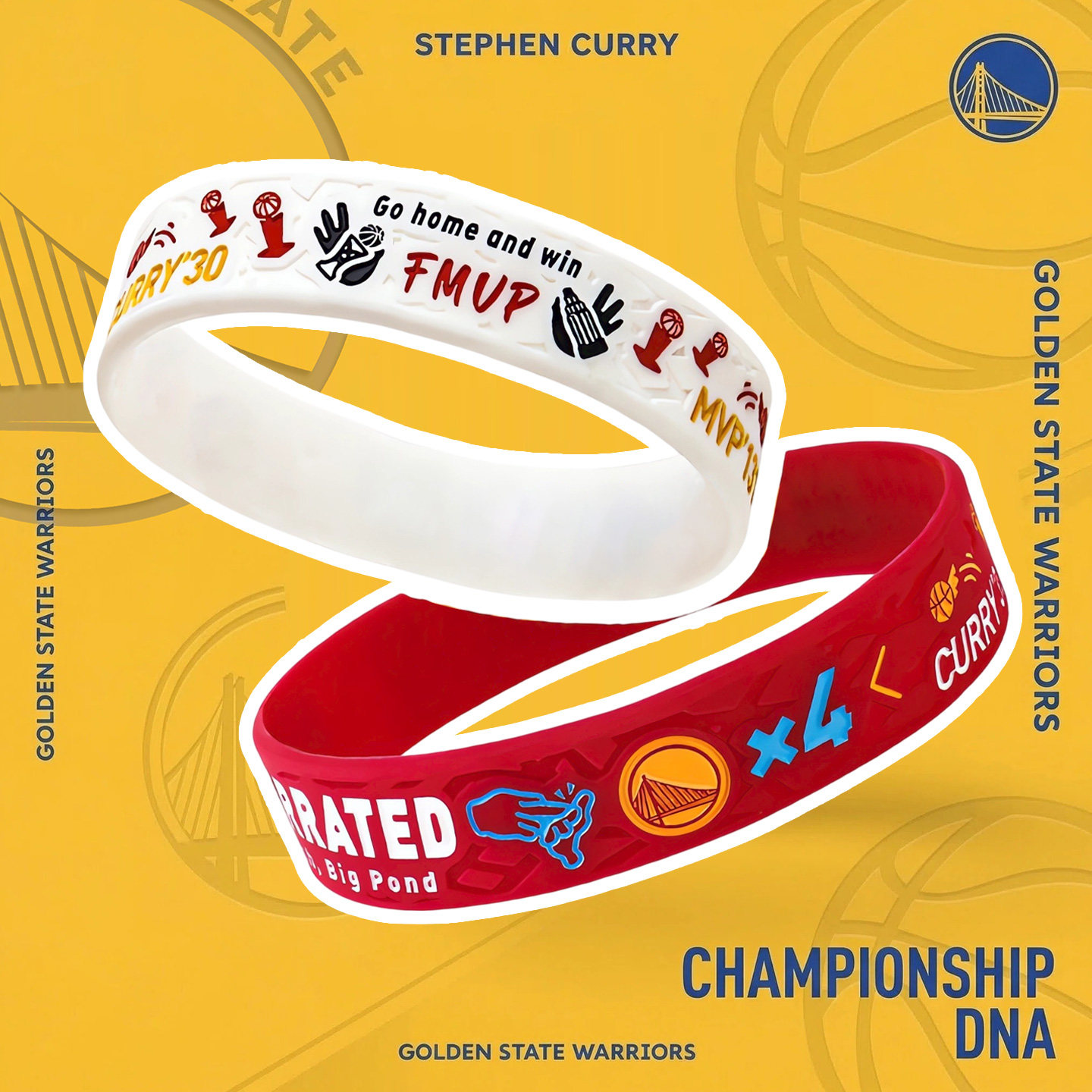 库里篮球手环运动硅胶腕带礼物图片