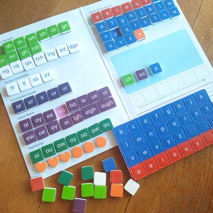 自然拼读磁力贴英语拼单词卡片英语启蒙小学生入门教师专用教玩具