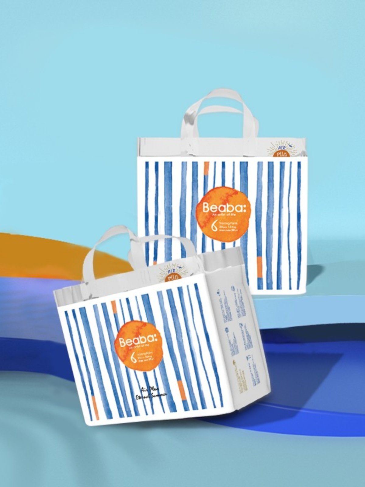 两包 组合 碧芭宝贝 盛夏光年拉拉裤 纸尿裤学步裤尿不湿smlxlxxl