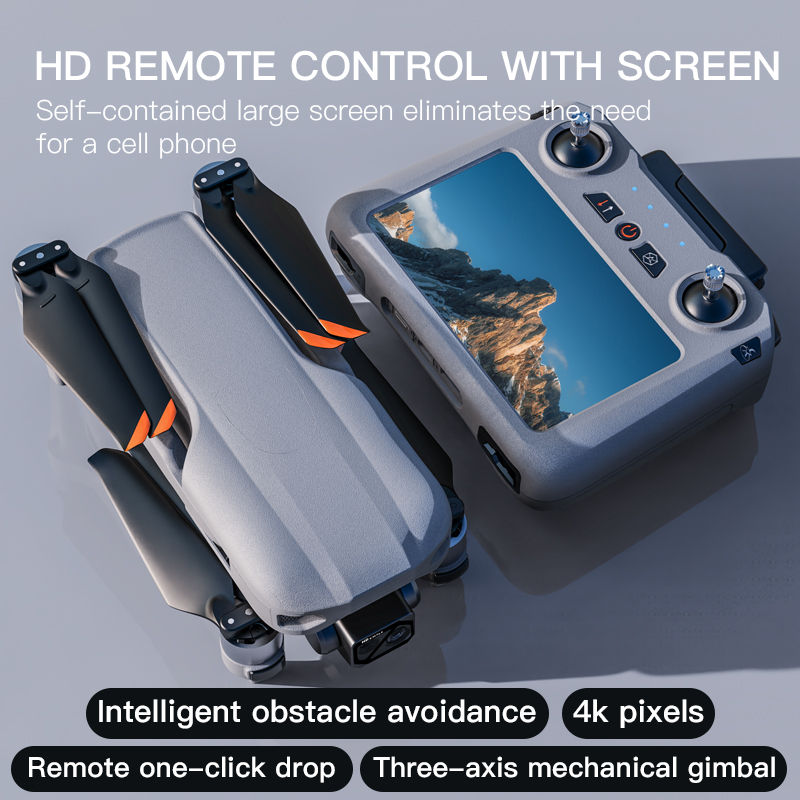 6KM Aerial Drone Airdrop LCD Touch Screen Remote Control