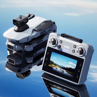 F8 Drone with LCD Remote Control and GPS Aircraft Quadcopter