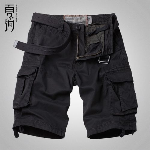 夏季男士宽松直筒工装户外短裤