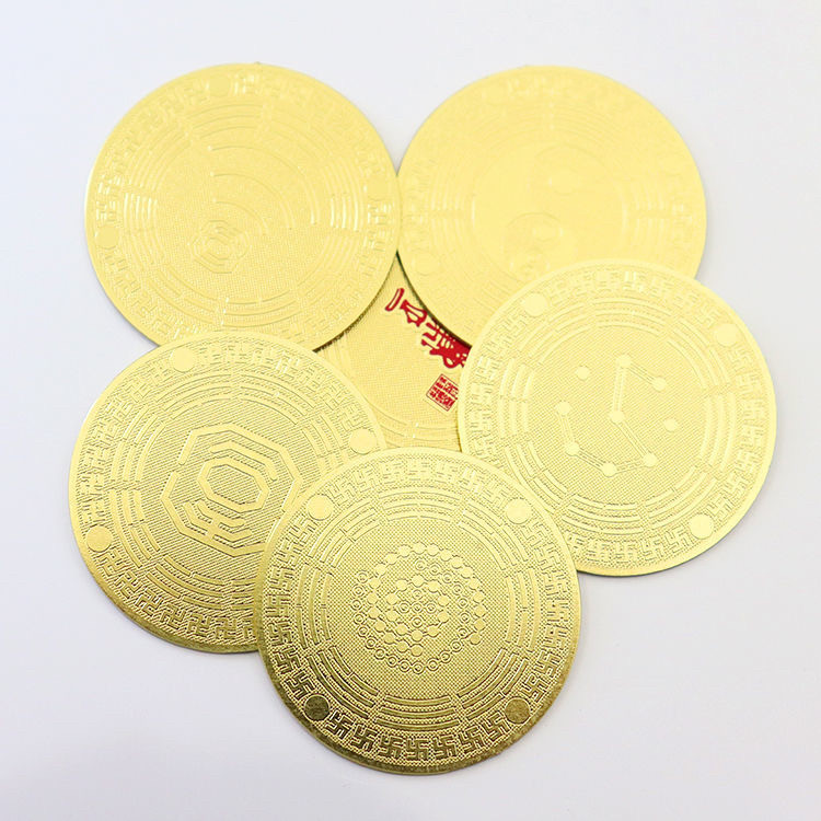 道易手机贴金属黄铜贴四件套五件套六件套黑洞和合万缘贴