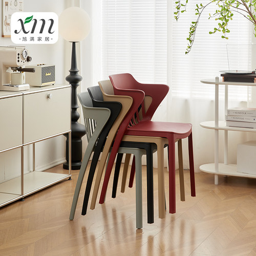 朵色PP极简风正品授权餐椅