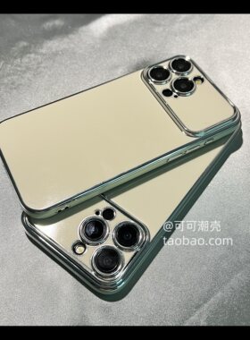 适用小米14手机壳新款红米k70套13ultra电镀大视窗简约note12pro新品11高级感60至尊50创意civi40s男女款por+