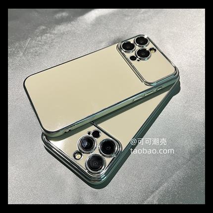 适用小米14手机壳新款红米k70套13ultra电镀大视窗简约note12pro新品11高级感60至尊50创意civi40s男女款por+