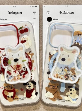 西高地Jellycat情侣适用华为nova12/U/9磁吸支架8SE新品MATE50/40e手机壳Pura70ultra软套男女可爱60畅享13新