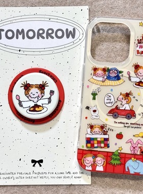 磁吸支架适用opporealmeGT5pro/neo9/6se手机壳V50/11/GT3小女孩8动漫吃货COCO酱Q2/5i真我x7pro趣味23软套z4