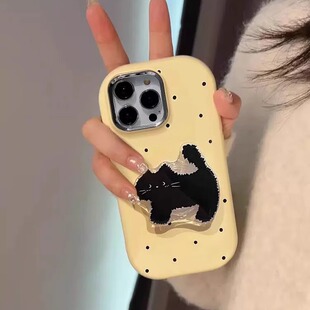 Z6硅胶9波点10PRO 韩国ins小狗适用IQOONEO9手机壳IQOO U5E Z1X 5女U3个性 12卡通可爱支架11s新款 neo7se竞速版