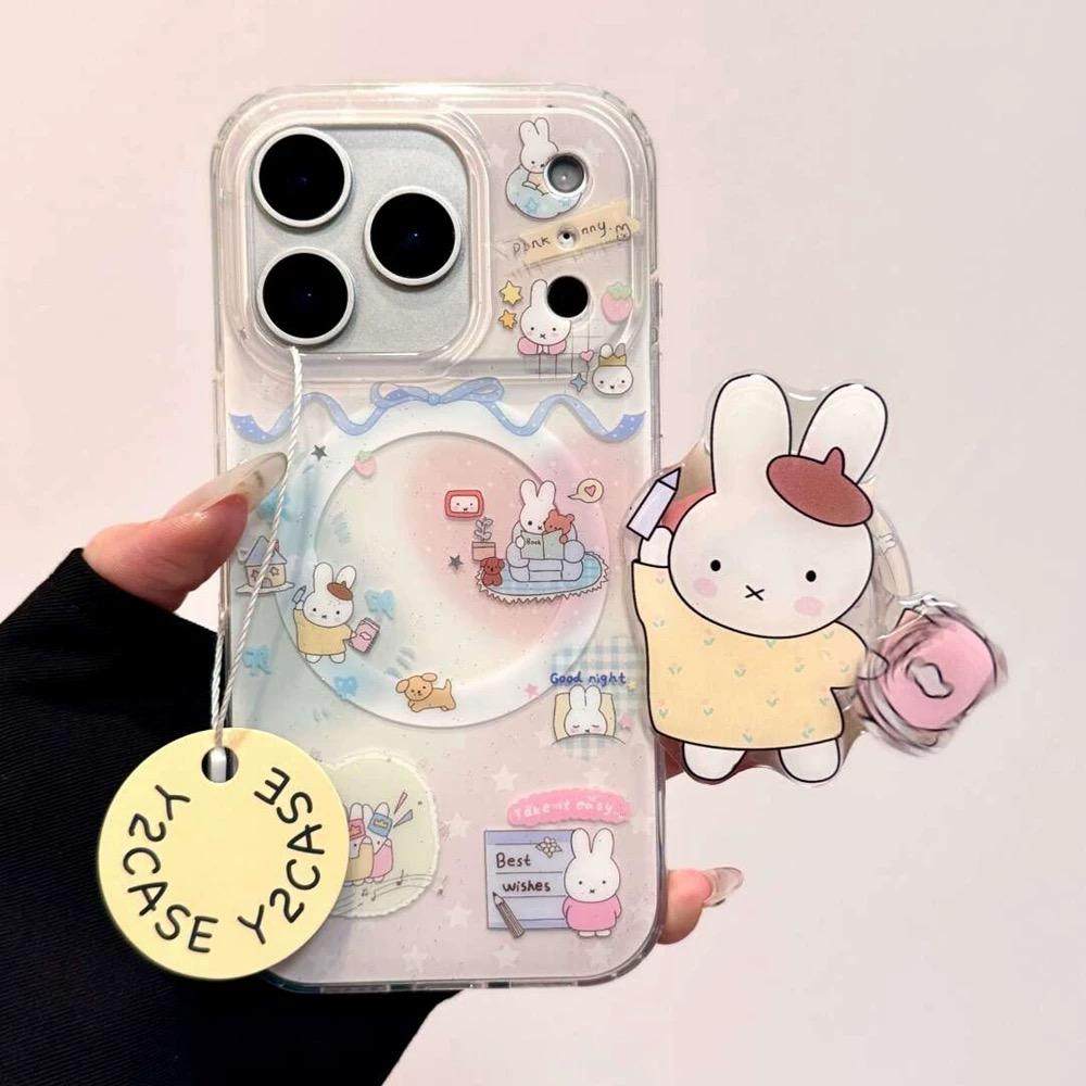 磁吸支架适用华为pocket2折叠屏mateX6手机壳p50三星zflip3/4/5晕染VIVOX书包v荣耀米菲兔oppofindn3flip软女